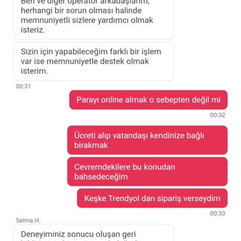 Yemeksepeti Peşin Para Alıp Gelmeyen Ürün