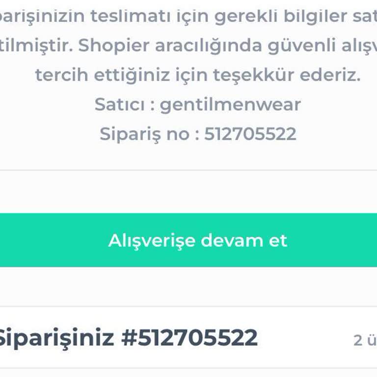 Shopier Gentil Butik Ürünümü Göndermedi Ve Asla Geri Dönüş Yapmıyorlar.