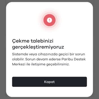 Paribu Müşteri Hizmetleri Ve Para Transferi Sorunu