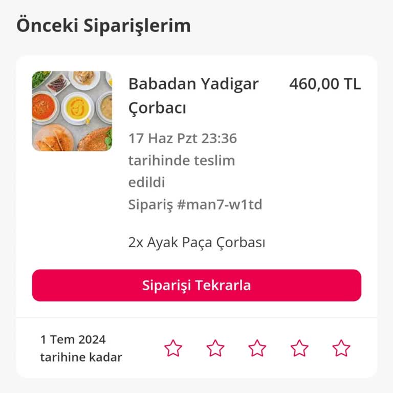 @Yemeksepeti Ücret Ödenmiş Olan Siparişi Teslim Etmedi. Sipariş Yok