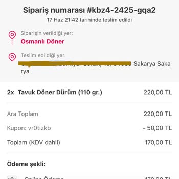 Yemeksepeti Destek İletişim Problemi