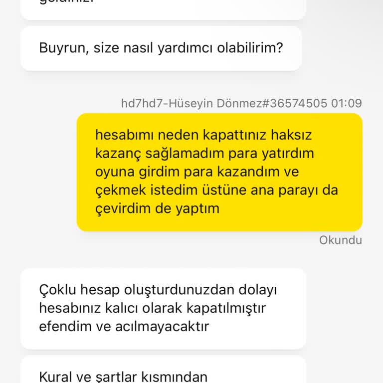 Hiper Casino Para Vermemek İçin Hesabımı Kapattılar