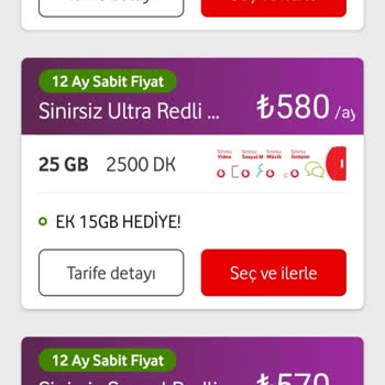 Vodafone Tarife Fahiş Artış