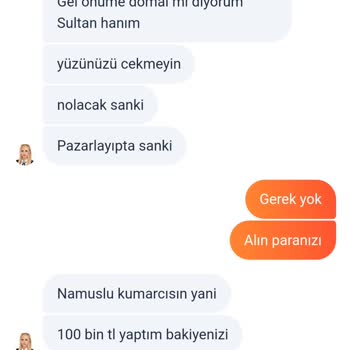 Sahabet 250 TL Yatırdığım Paramın Geri Çekilmesi Hakkında Şikayet