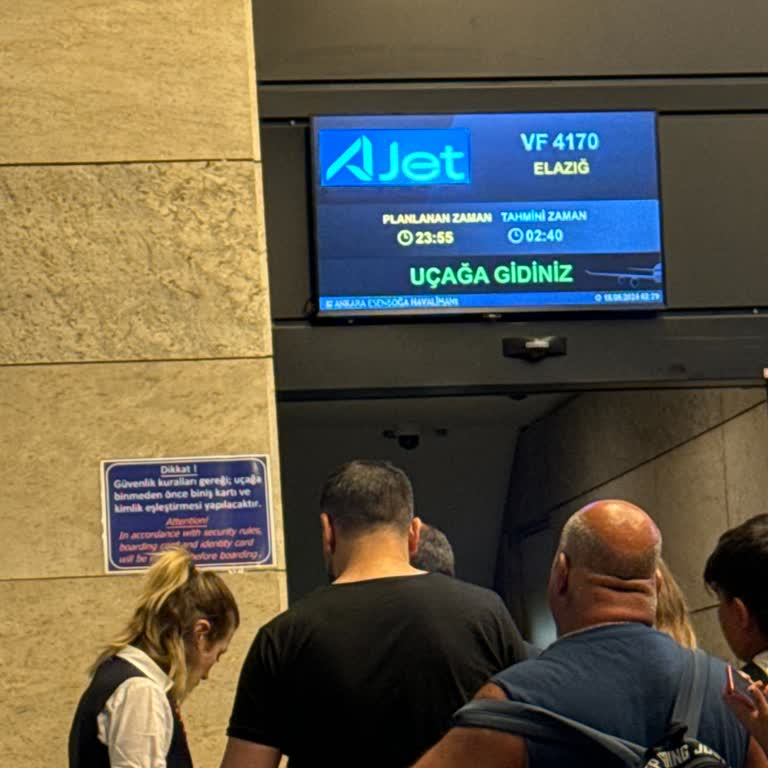 A Jet Uçuşunda Uzun Gecikme Ve Sorumsuzluk