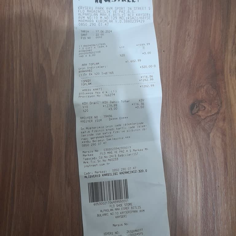 In Street Kayseri Park Çalışan Üslubu