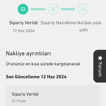 Termos Türkiye Aynı Gün Kargo Deyip Ürün Gönderimi Sağlamıyor Oyalıyor