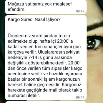 Termos Türkiye Aynı Gün Kargo Deyip Ürün Gönderimi Sağlamıyor Oyalıyor