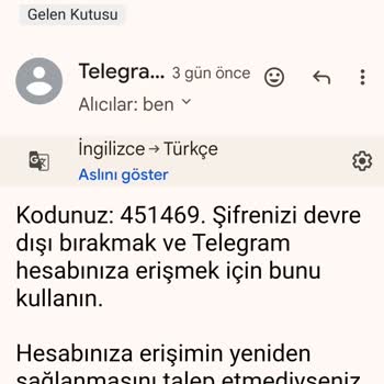 Telegram Faruk B**** Mail Adresim Farukbakis@gmail.com
