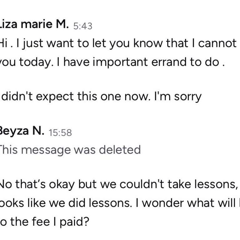 Preply Yapamadığım Ders Seansı