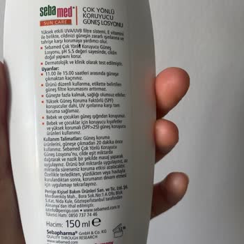 Sebamed Güneş Kremi Kıyafetlerimi Mahvetti! Hepsini Sararttı!