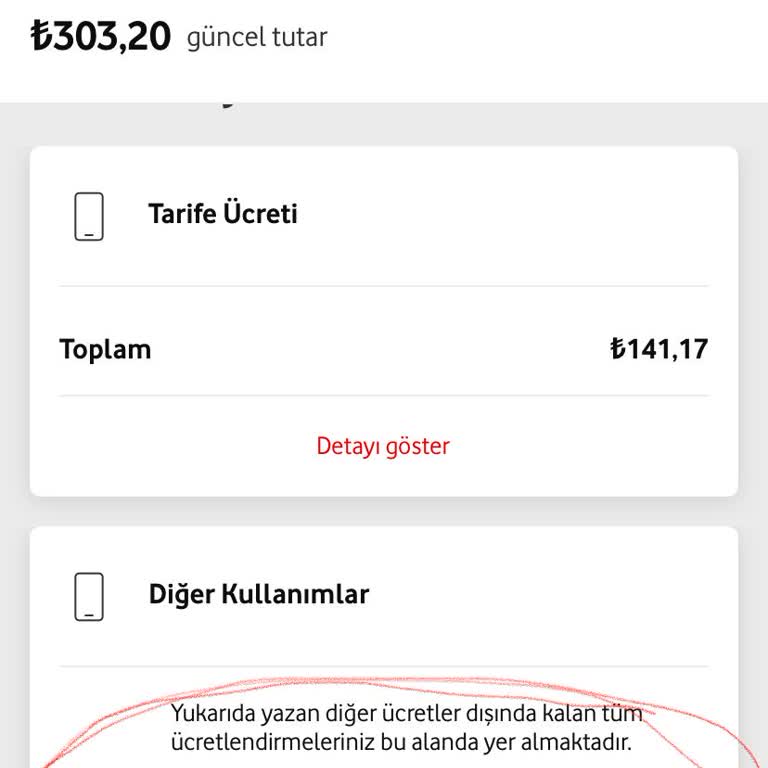 Vodafone Hat Açtırma Bedeli