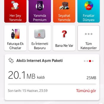 Vodafone Hediye İnternetim Varken Kendi İnternetimi Kullanıyor.