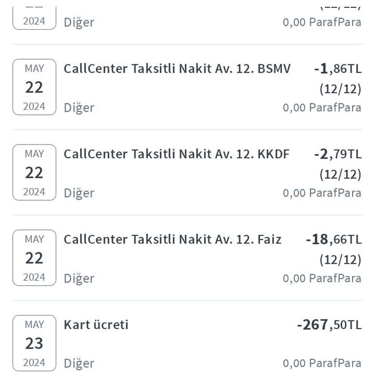 Halkbank İzinsiz Alınan Kart Ücreti