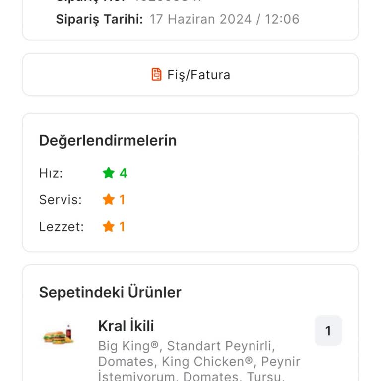 Migros Yemek Ve Burger King İn Müşteri Mağdur Etmesi