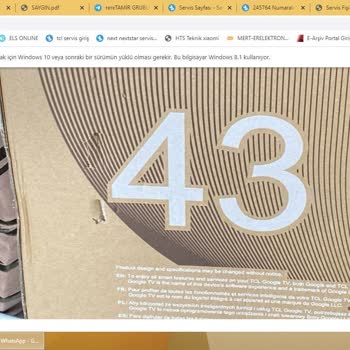 TCL Televizyon Kırık Ekran Ve İlgisiz Servis: Bilkom Ve TCL Mağduriyeti