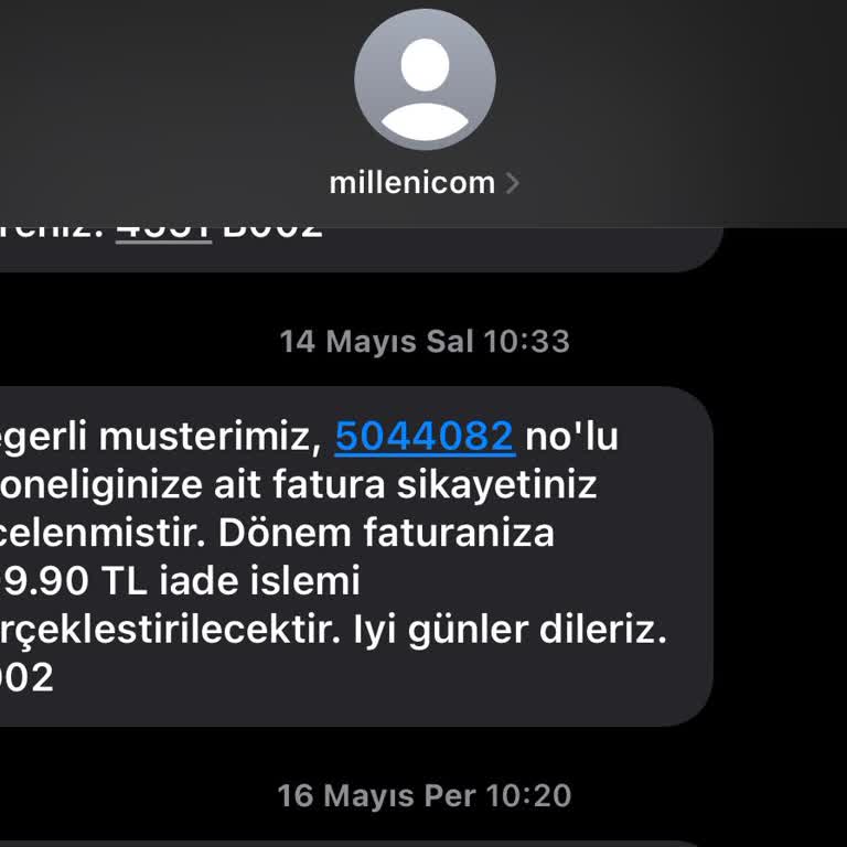 Millenicom Haksız Kazanç Yüksek Fatura
