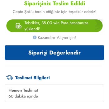 Cepte Şok Eksik Ürü İadesini Yapmıyor!