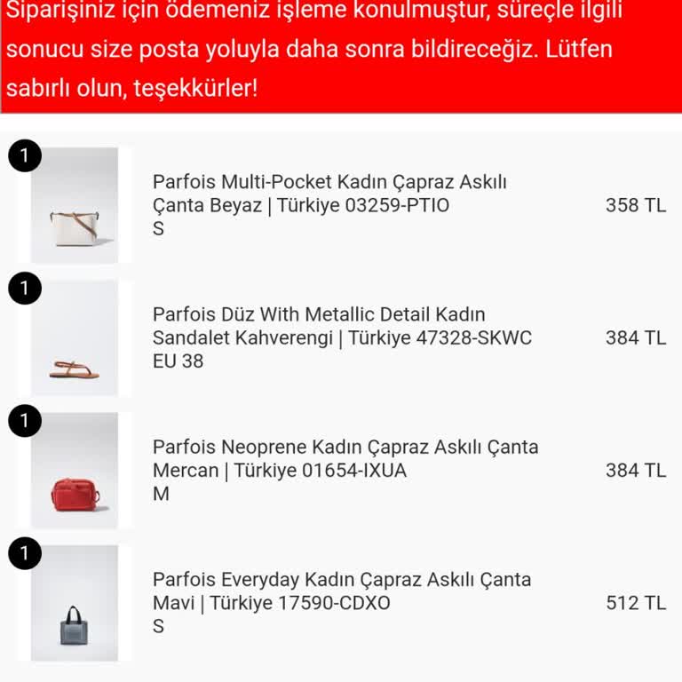 VakıfBank Parfois Türkiye Sahte Sayfası