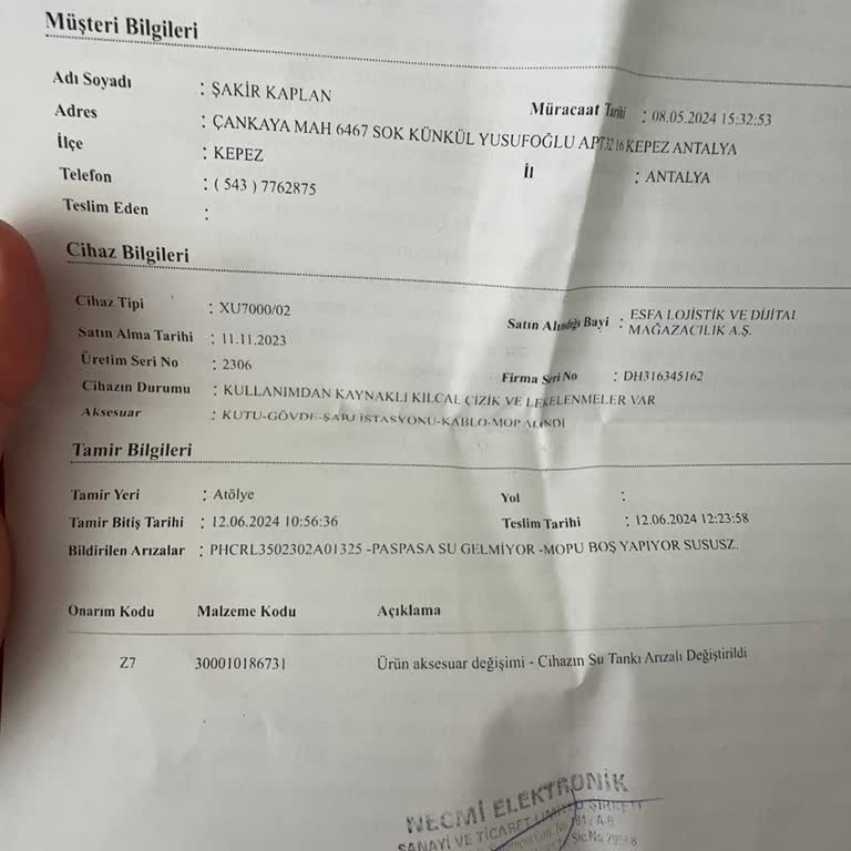 PHILIPS Ev Aletleri Philips 7000 Robot Süpürge Mop Yapmıyor