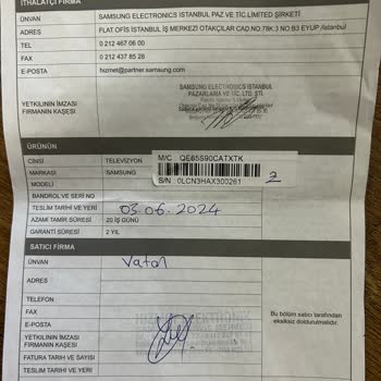 Samsung OLED TV Curvature Complaints Unresolved