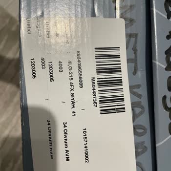 Olivium AVM Ayakkabıda Deri Katlanması