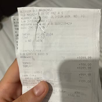 Olivium AVM Ayakkabıda Deri Katlanması