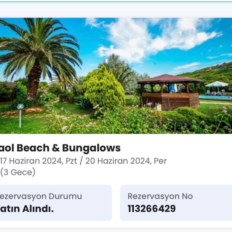 Ataol Beach Bozcaada Yetersiz