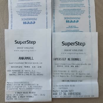 SuperStep Ürünlerinin Arkasında Durmuyor!