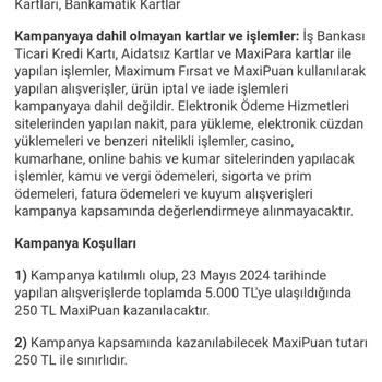 İş Bankası Kazandığım Puanları Yüklememek İçin Bahaneler Üretiyor