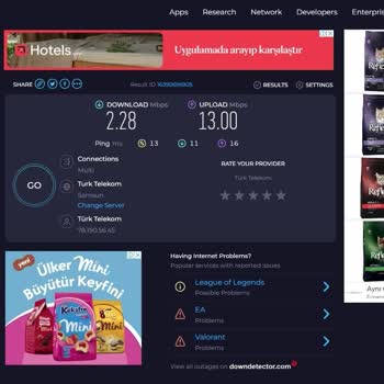 TTNET Abonelik 50 Mbit, Alınan Hizmet 3 Mbit!