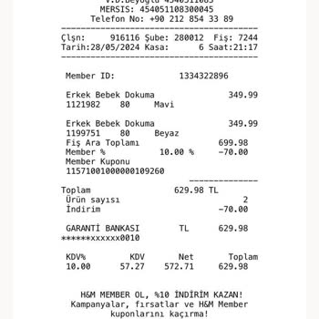 H&M Değişim Yok İade Yok Mağduriyet Var