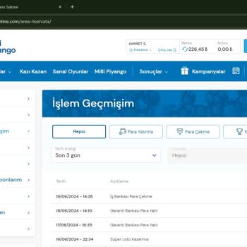 Sisal Şansa Yüklenen Paranın Garanti Bankası'ndan Çekmesi Çok Zor