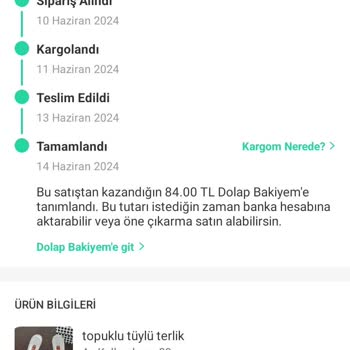 Dolap Kargo Alıcı Ödemesine Rağmen Satıcı Olarak Benden Aldı