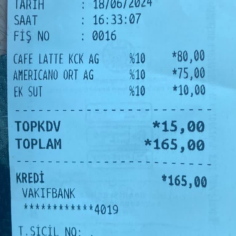 Kahve Dünyası'nda Yaşadığım Olumsuz Deneyim