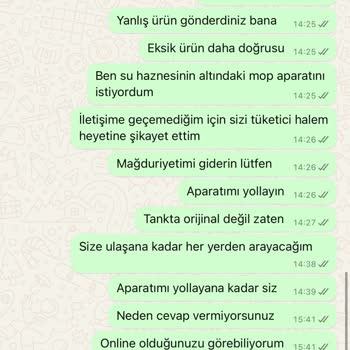 Myrocksan Teknoloji Eksik Ürün Ve Asla Ulaşılamayan Firma