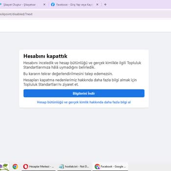Facebook 15 Yıllık Şahsi Hesabım Sayfalarım Gruplarım Kapanıyor Ama Yardım Yok