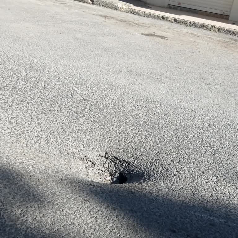 Bahçelievler Belediyesi Sokak Ve Caddelerdeki Çukurlar