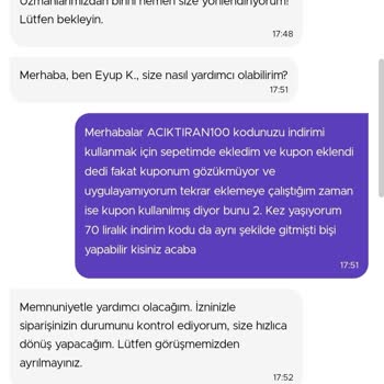 GetirYemek Canlı Yardımın Umursamazlığı