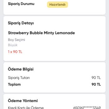 Coffy Yanlış Sipariş Ve Değiştirmeme