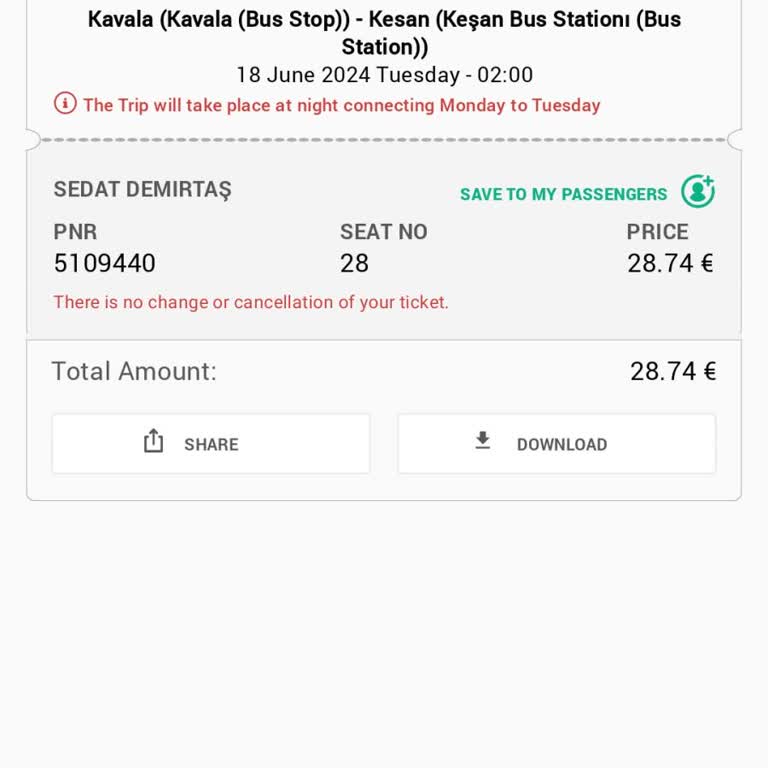 Obilet Gece Yolculuğunda Yaşadığım Büyük Mağduriyet