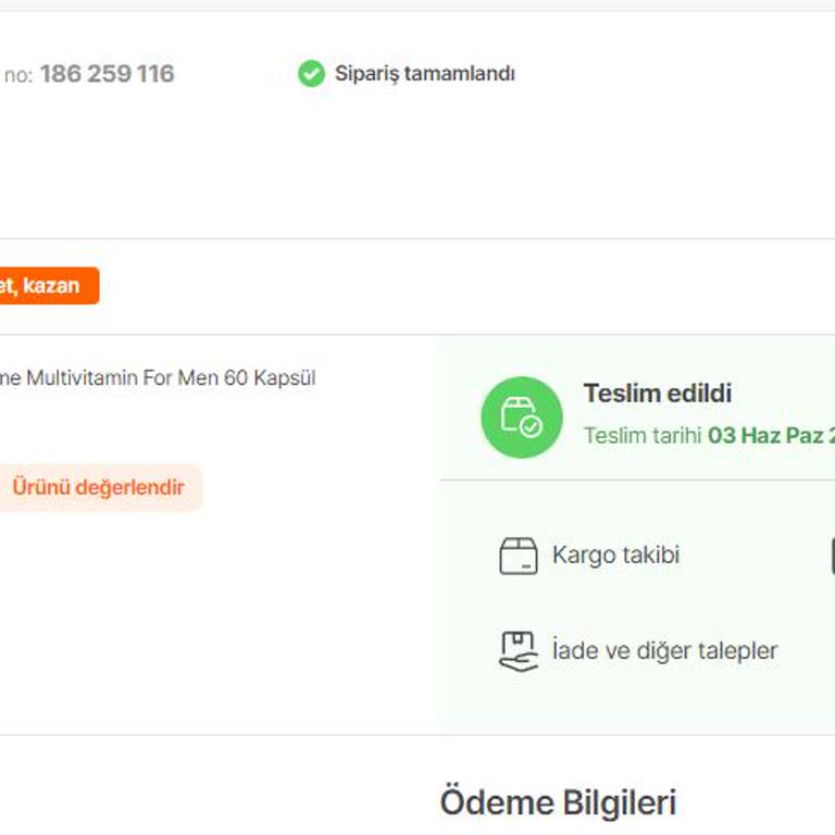 Supplementler Nature's Supreme Multivitamin For Men Bulantı Yapıyor