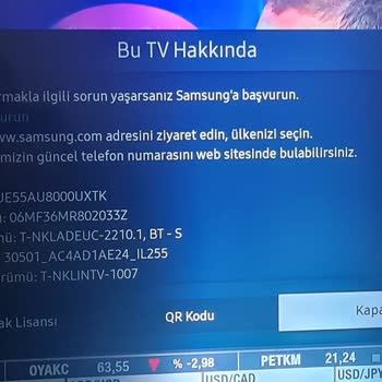 Samsung TV Kararması Ve Müşteri Hizmetleri