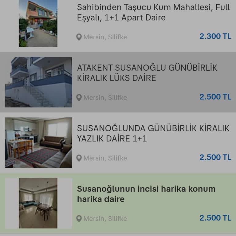 Mersin Büyükşehir Belediyesi Fahiş Fiyat, Spekülatif Hareket