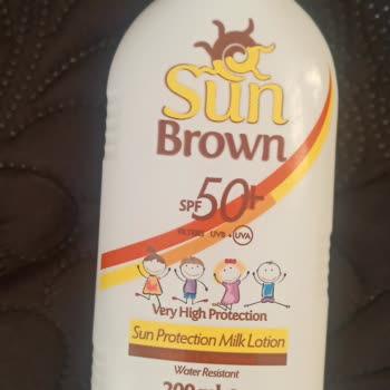 Sun Brown Güneş Kremi Hiçbir İse Yaramıyor
