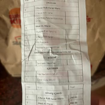 Popeyes Esenyurt Özyurtlar Yenmiş Yemek Gönderiyor