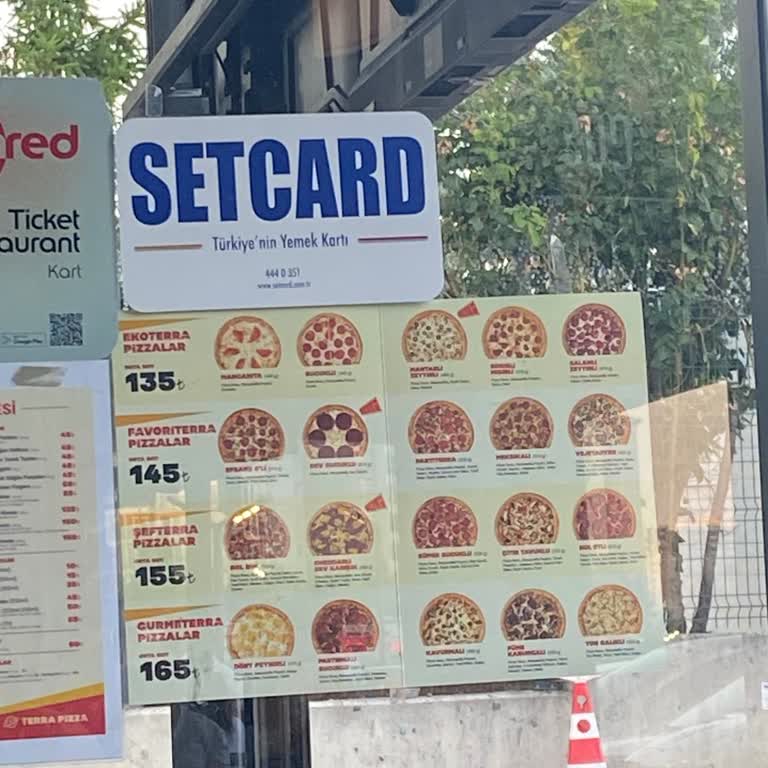 Terra Pizza Ödeme Seçeneği!
