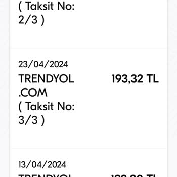 Trendyol Fazla Alınan Paranın İade Etmemesi