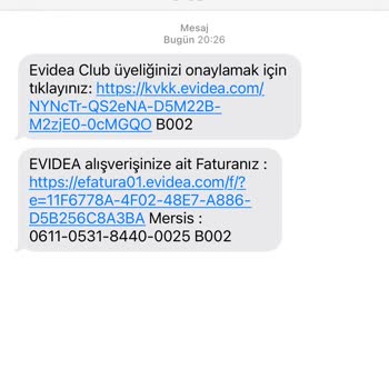 Evidea Mesajları Yalan Mesajlar