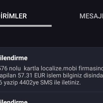 Localize.mobi Abonelik İptali Yaptım Ama Hala Ücret Kesiyor
